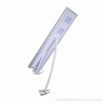 All-in-one Solar Powered Street Light, 25W Power with -30 to 70°C Working Temperature